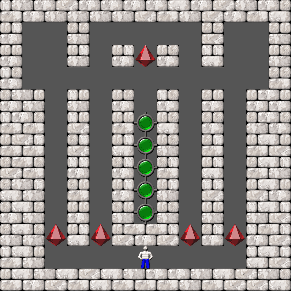 Сокобан Cubes & Tubes уровень 6